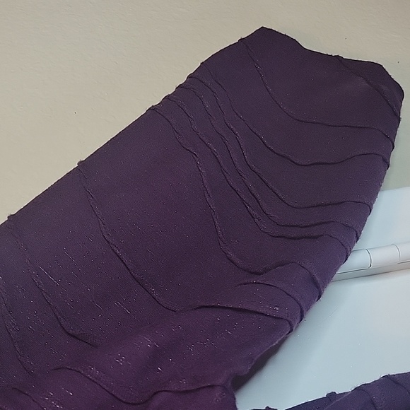 Vera Wang Simply Vera Deep Purple Top/Blouse size XL - Picture 3 of 5